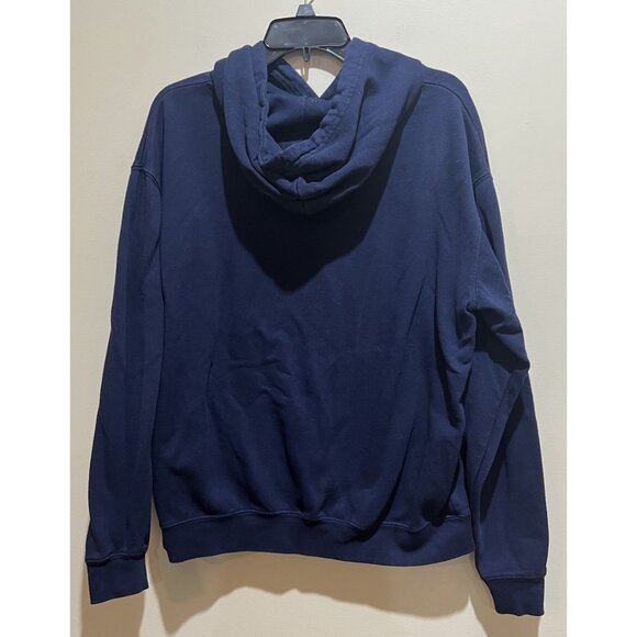 West Virginia “Mountaineers” Hoodie Sweatshirt ~ Sz Medium ~ Blue & Gold - Picture 4 of 6